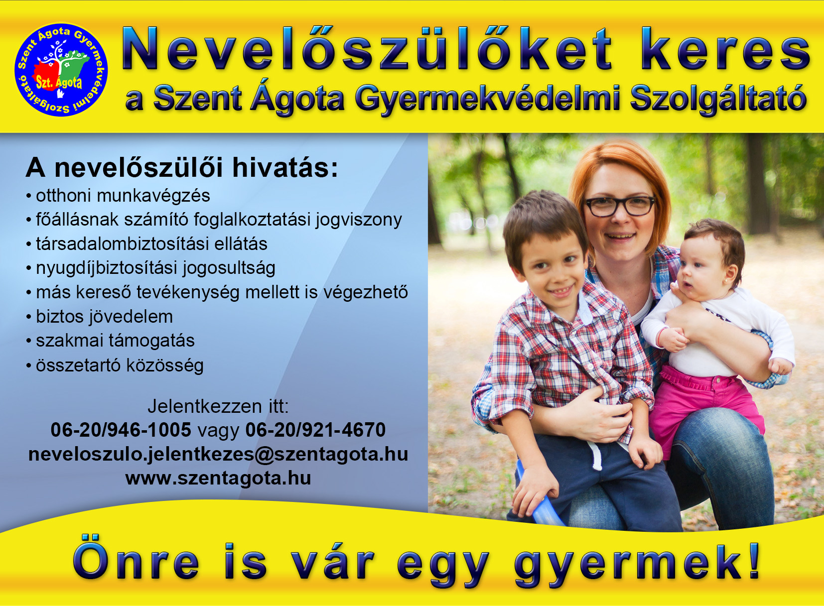 honlap facebook nevelőszülő toborzás