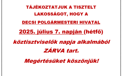Tájékoztatás