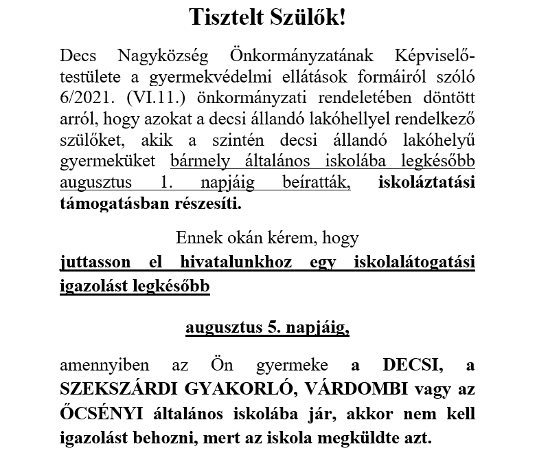 Felhívás