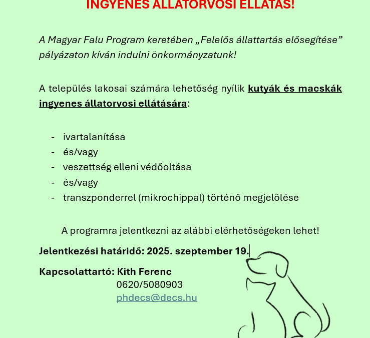 Tájékoztatás
