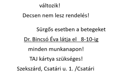 Tájékoztatás