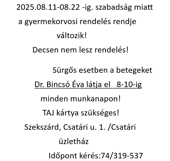 Tájékoztatás