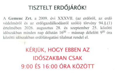 Tájékoztatás