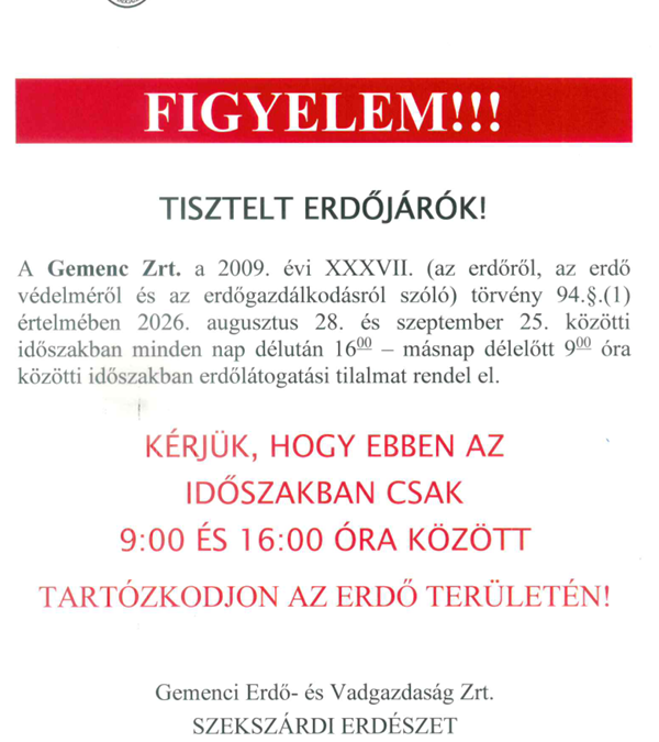 Tájékoztatás