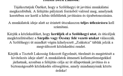 Tájékoztatás