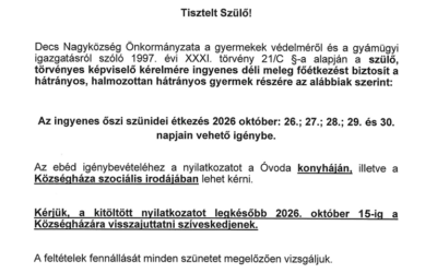 Tájékoztatás